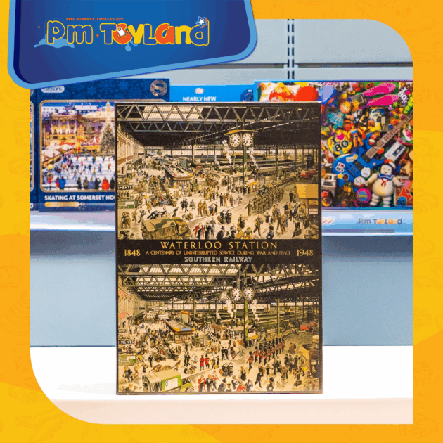 Waterloo Station 1000 Piece Jigsaw Puzzle