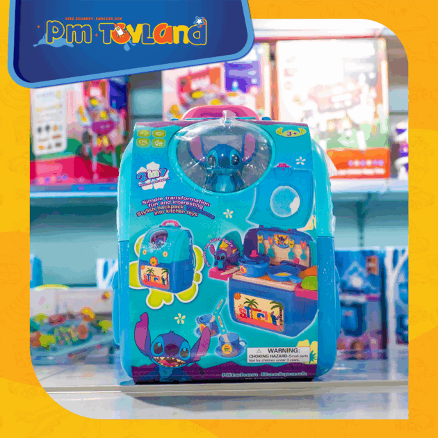DISNEY Stitch Kitchen Backpack Toy