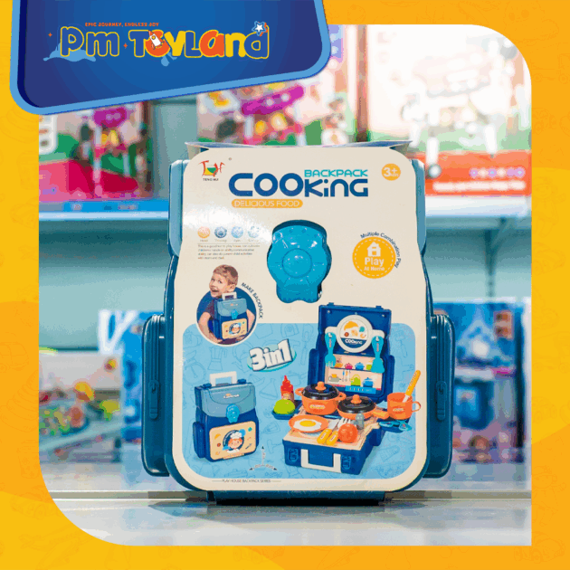 Cooking 3in1 backpack toy