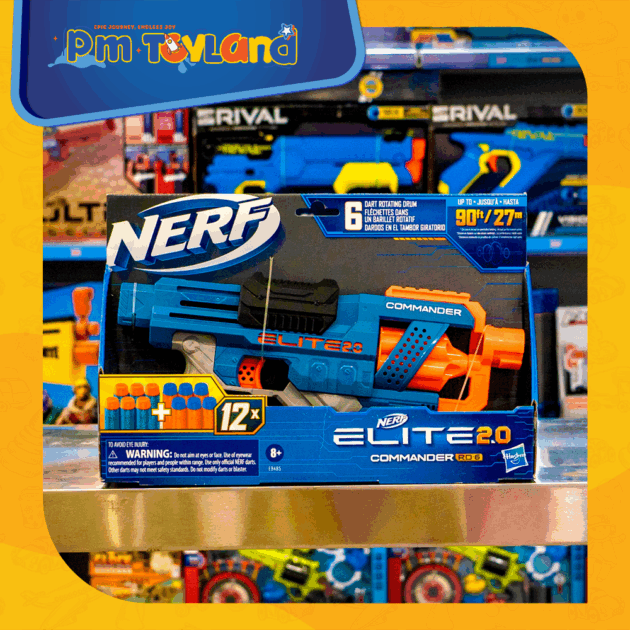 NERF Elite 2.0 Commander RD-6