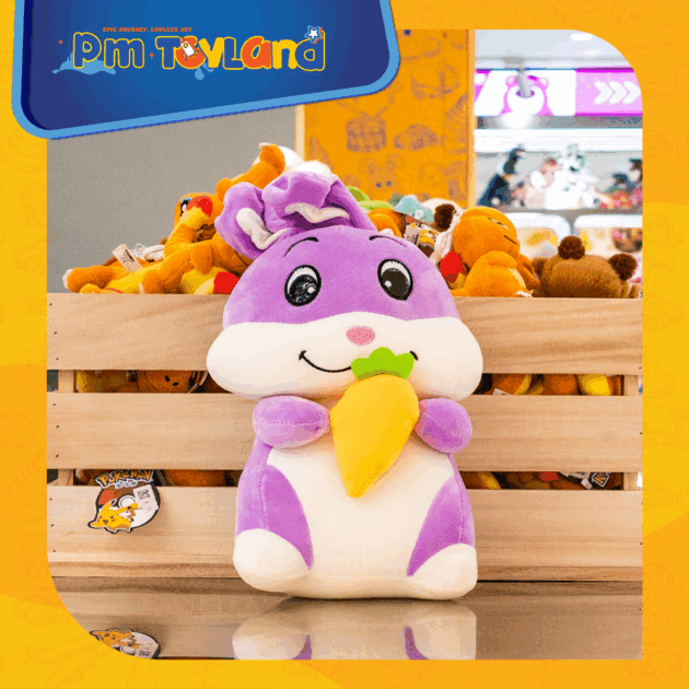 Creative Rabbit Hold Carrot Plush Toy