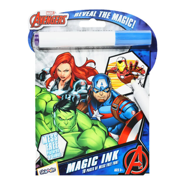 Avengers Magic Ink Book