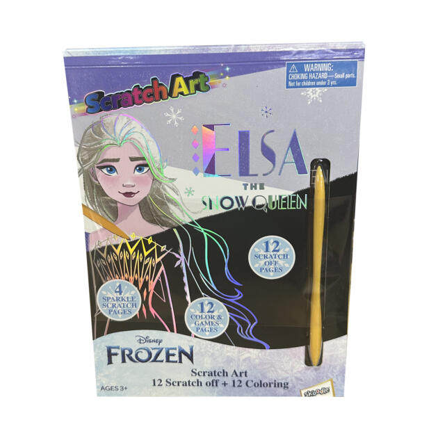Frozen Scratch Art