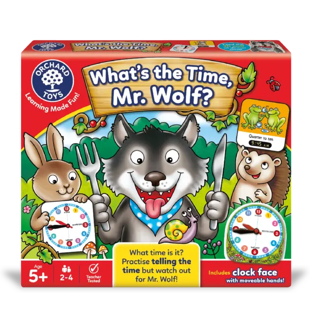 WHAT'S THE TIMEM MR WOLF?