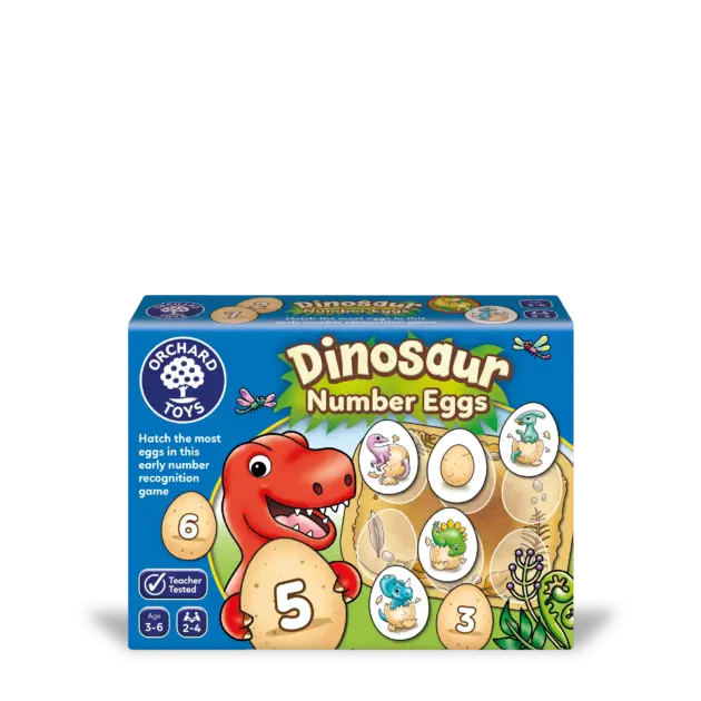DINOSAUR NUMBER EGGS