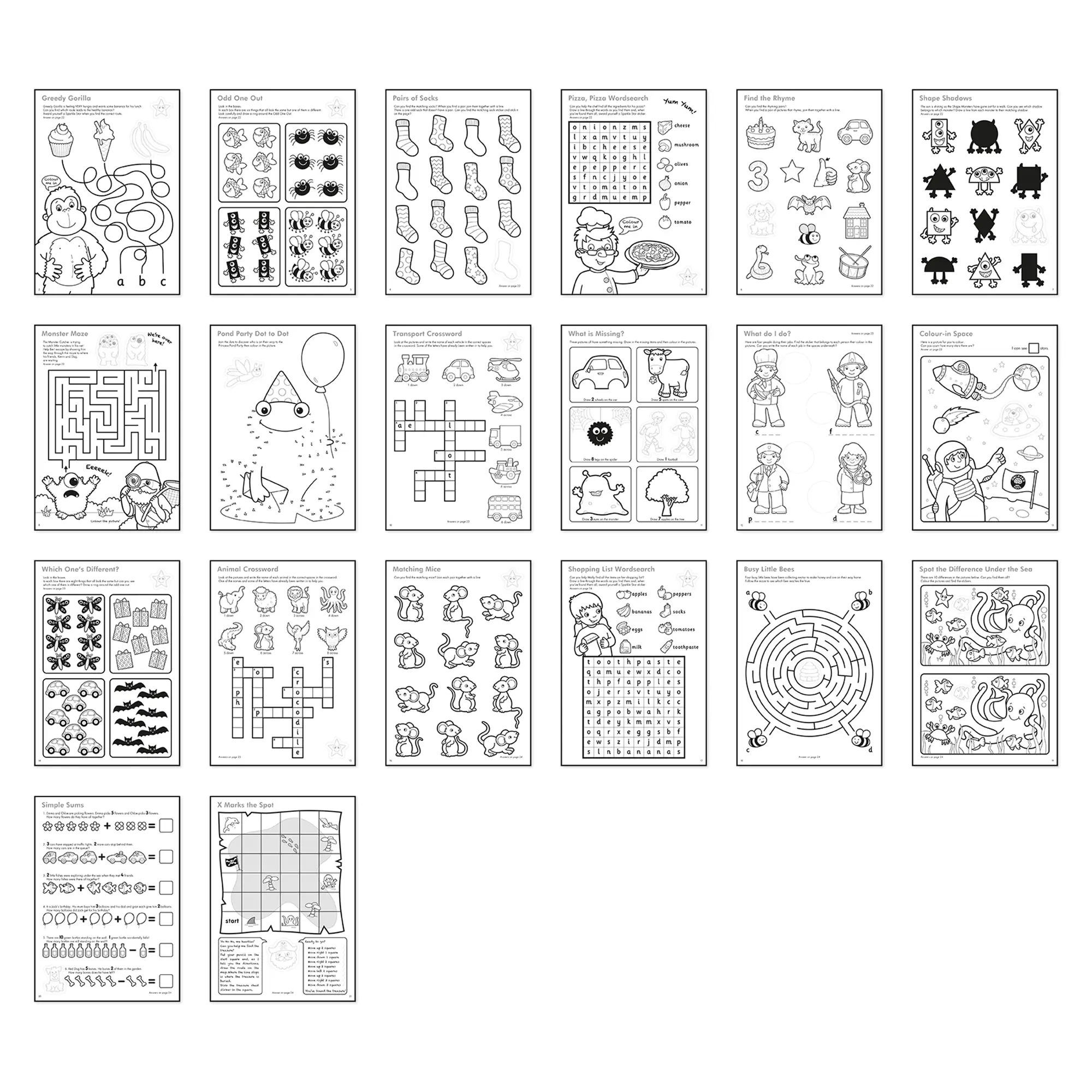 COLOURING BOOK - THINGS TO DO - Image 2