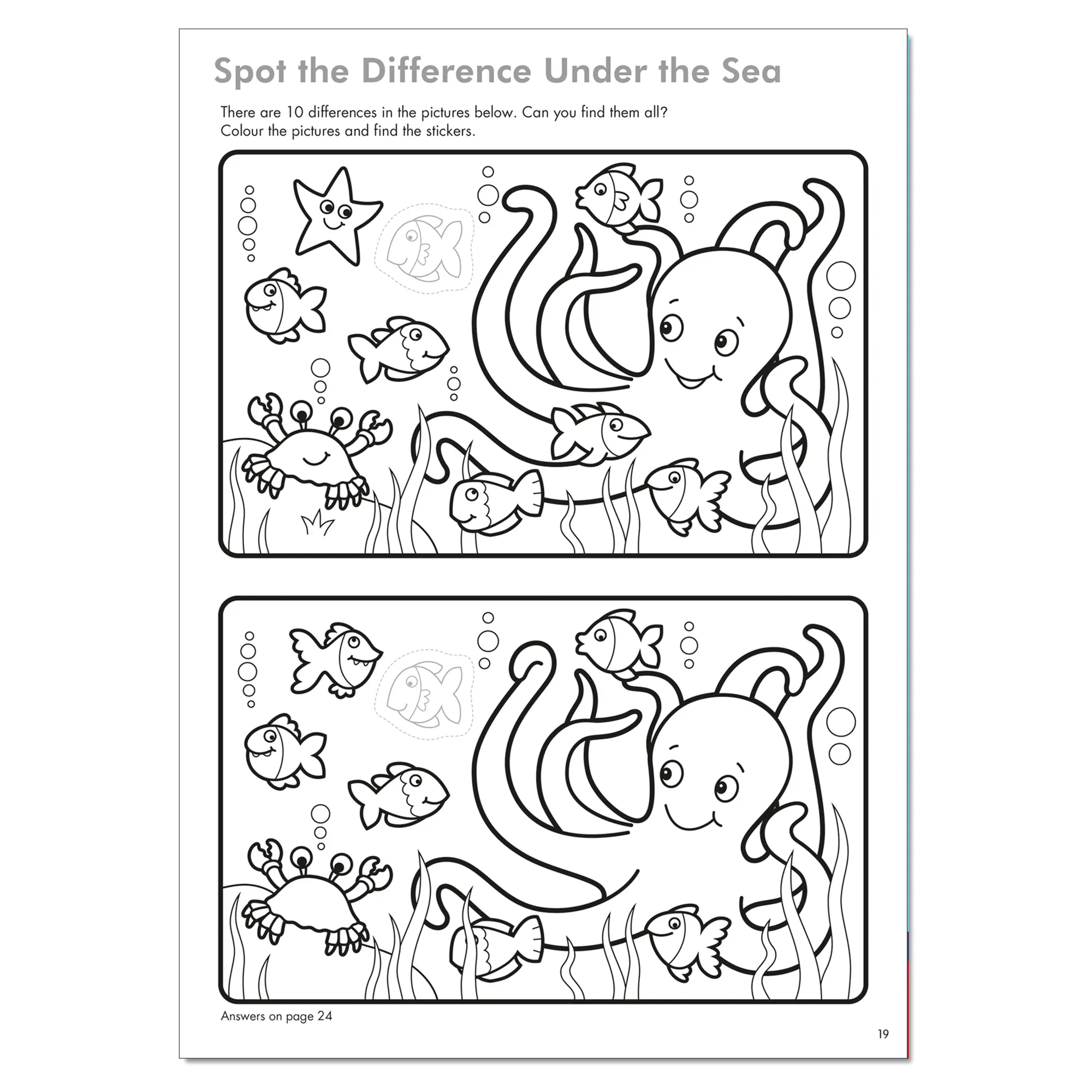 COLOURING BOOK - THINGS TO DO - Image 3