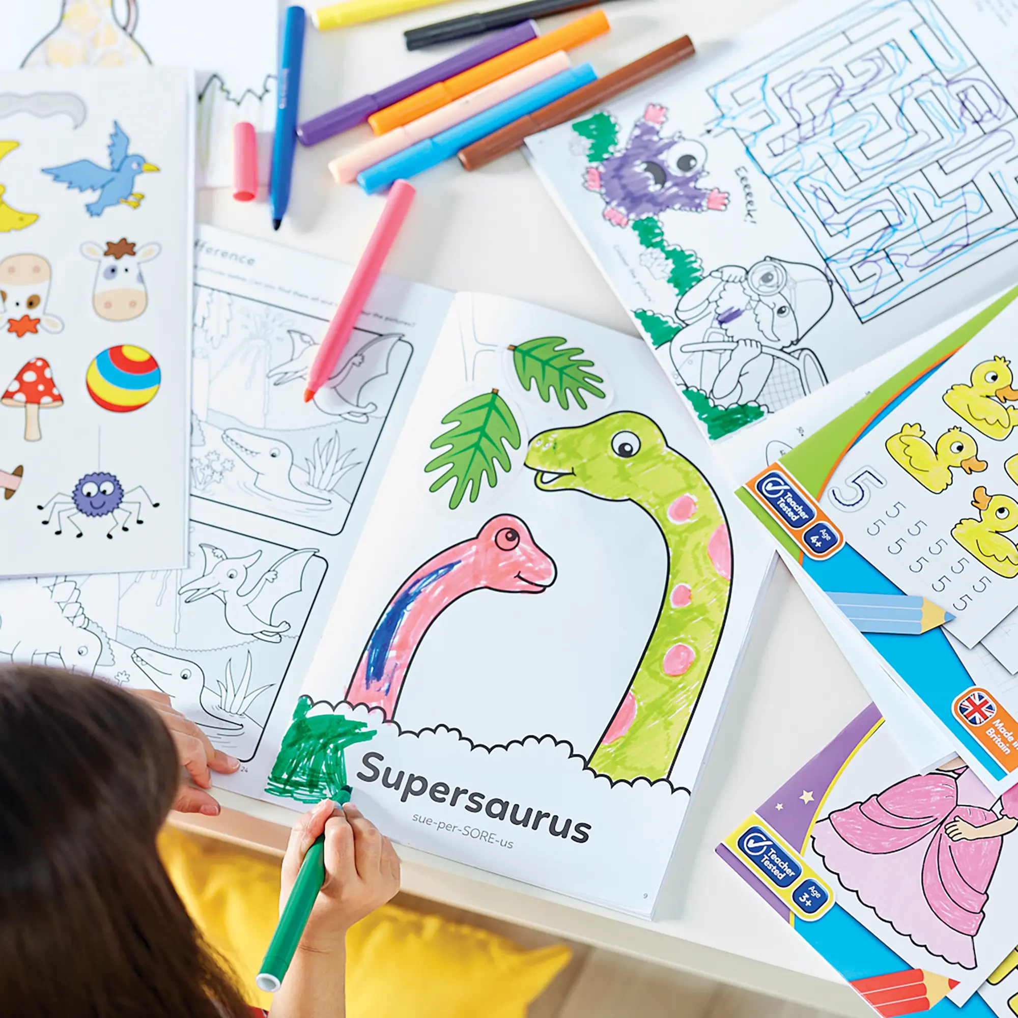 COLOURING BOOK - DINOSAUR - Image 9