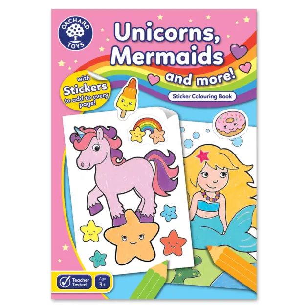 COLOURING BOOK - UNICORNS MERMAIDS