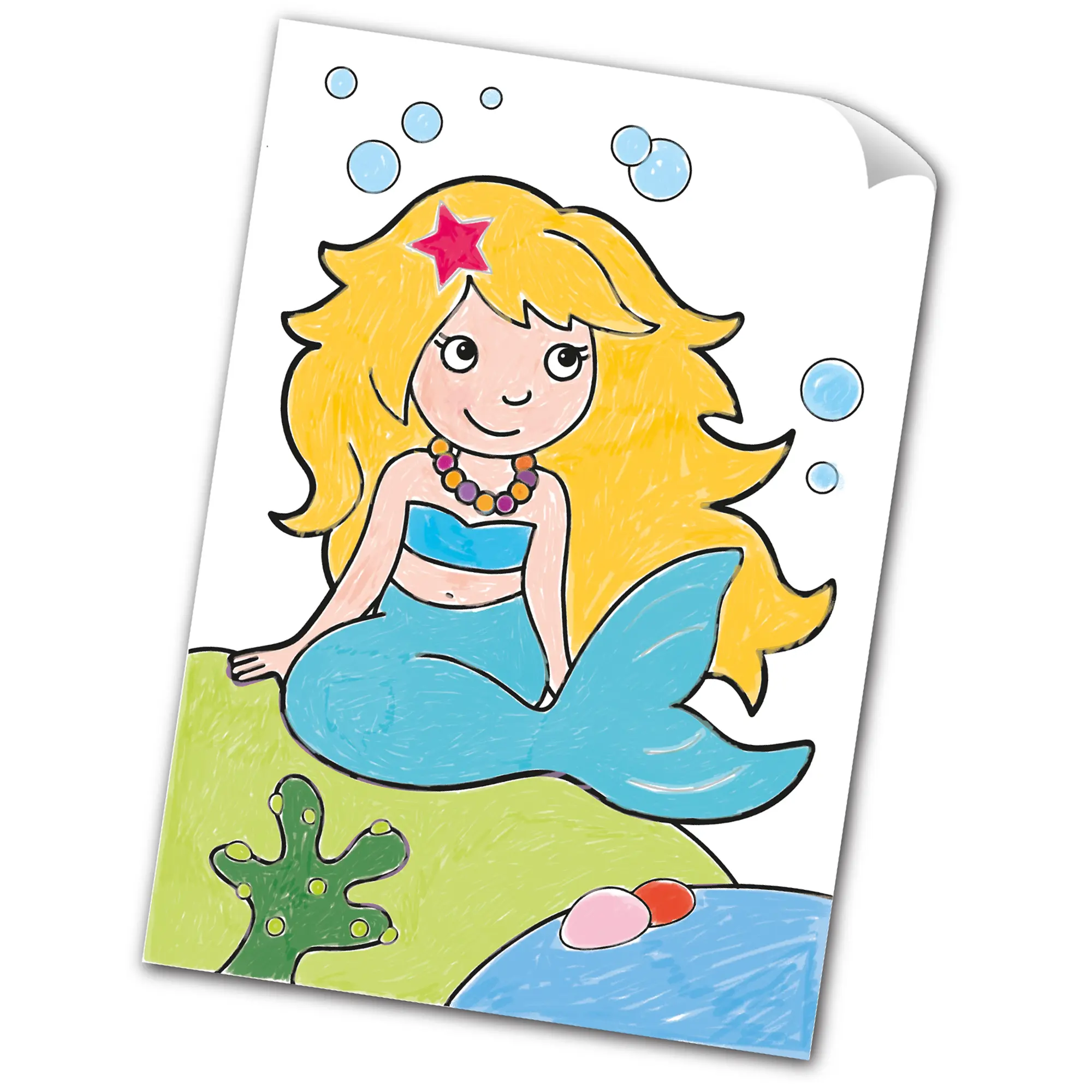 COLOURING BOOK - UNICORNS MERMAIDS - Image 4