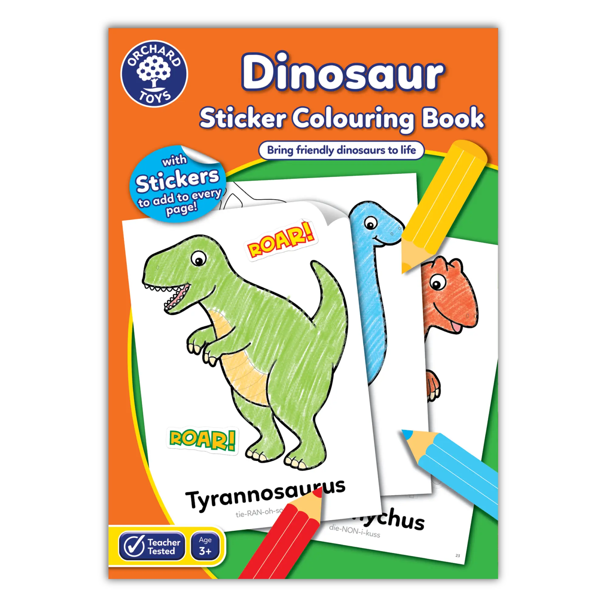 COLOURING BOOK - DINOSAUR