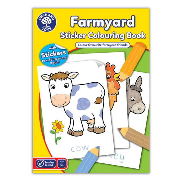 COLOURING BOOK - FARMYARD