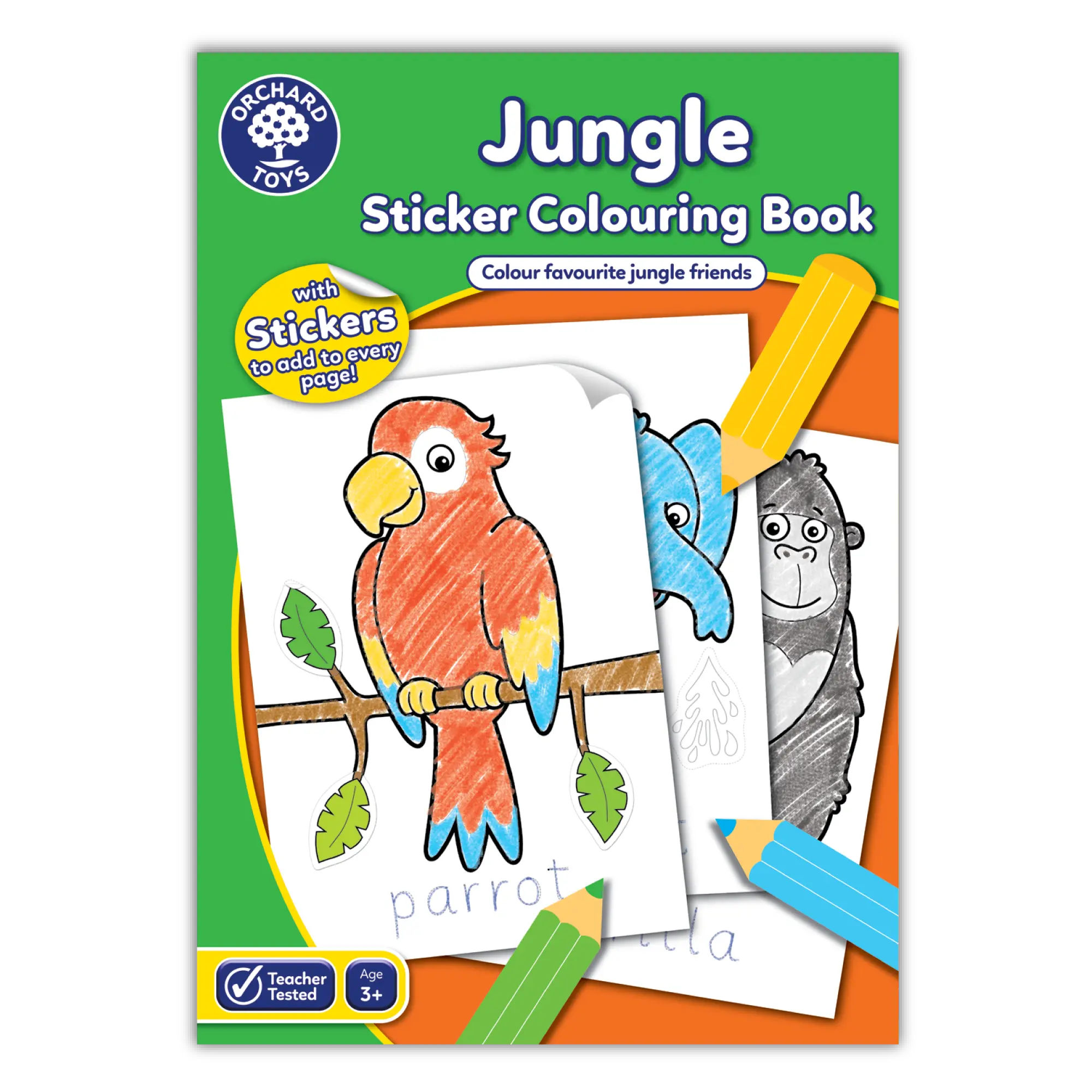 COLOURING BOOK - JUNGLE
