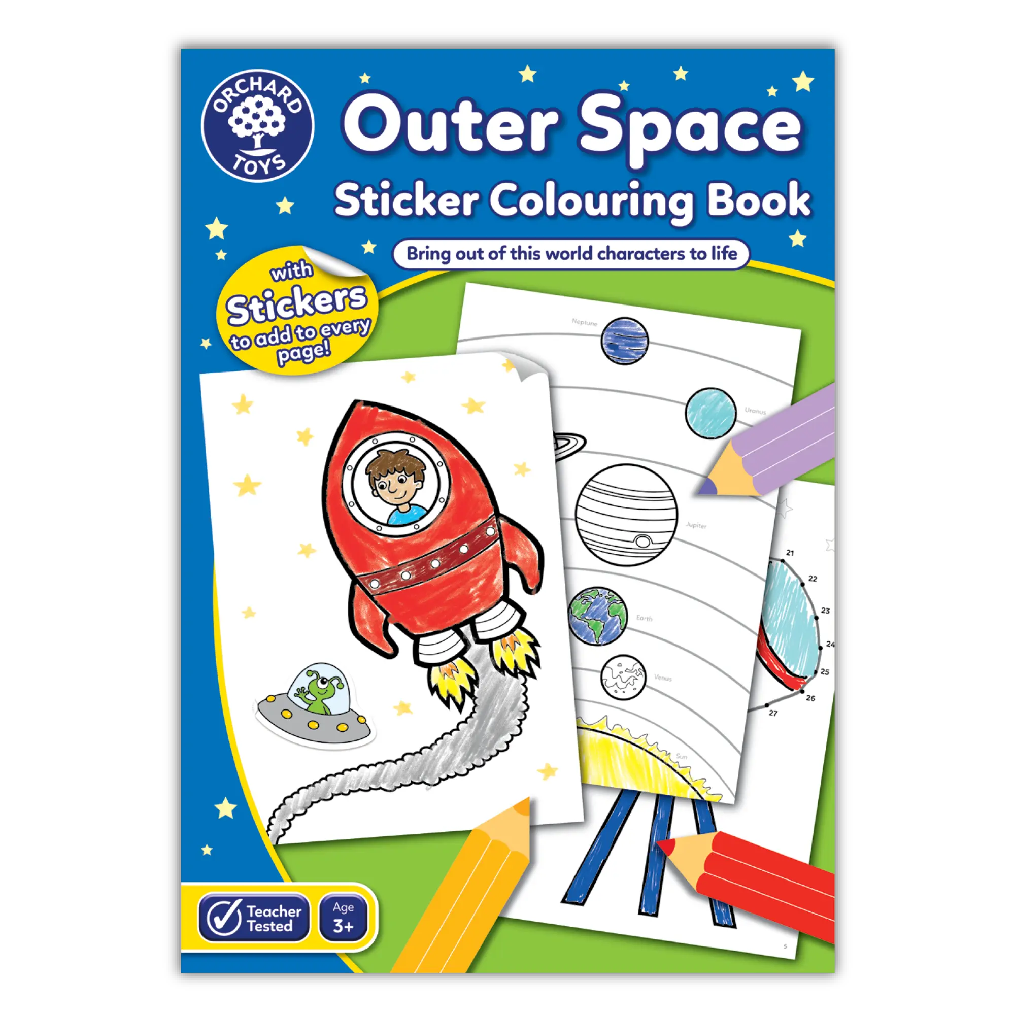 COLOURING BOOK - OUTER SPACE
