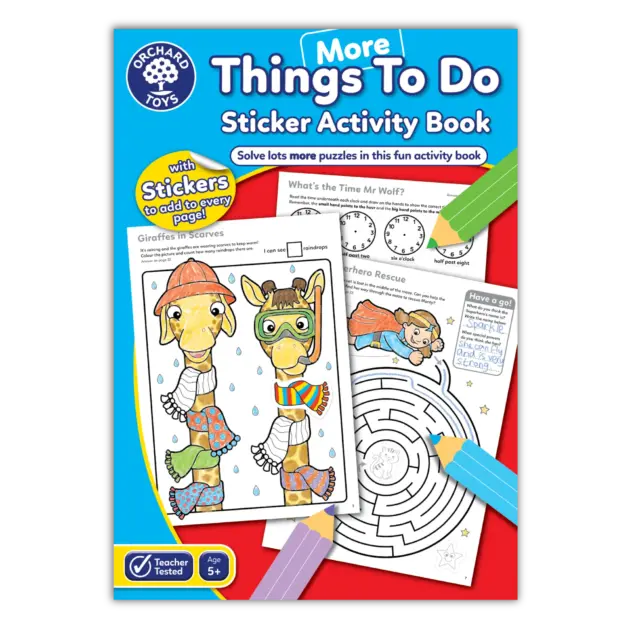 COLOURING BOOK - MORE THING TO DO