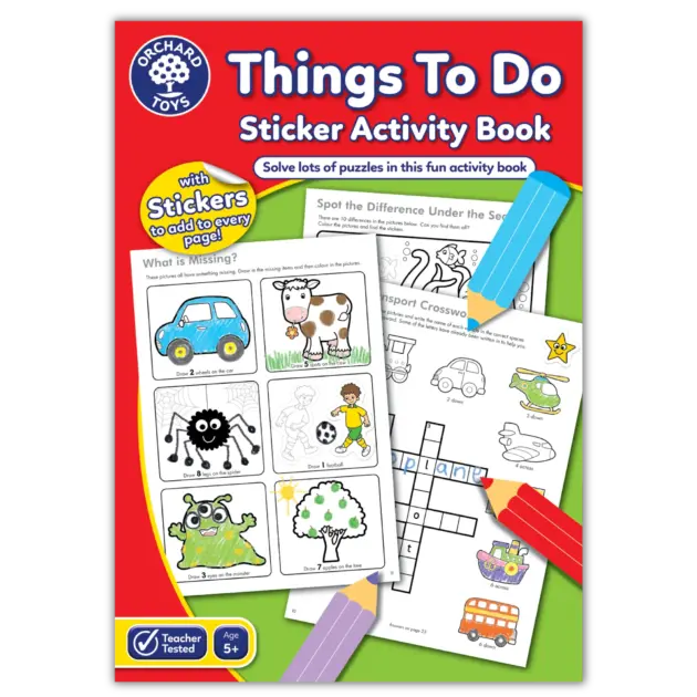 COLOURING BOOK - THINGS TO DO