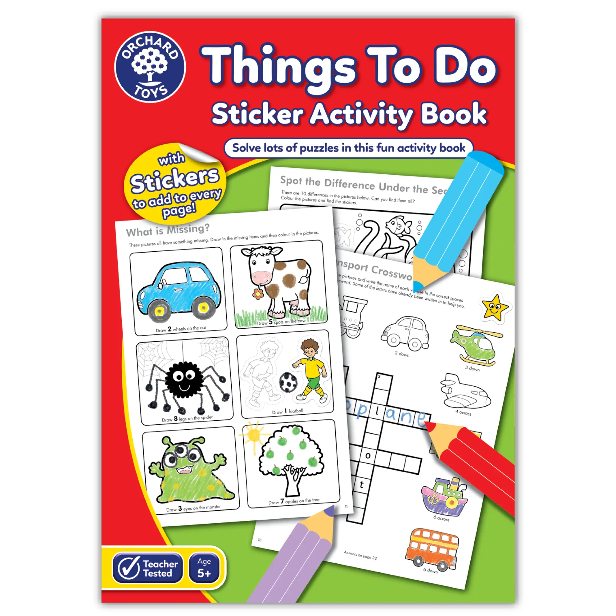COLOURING BOOK - THINGS TO DO
