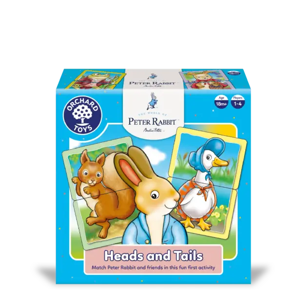 PETER RABBIT HEADS & TAILS