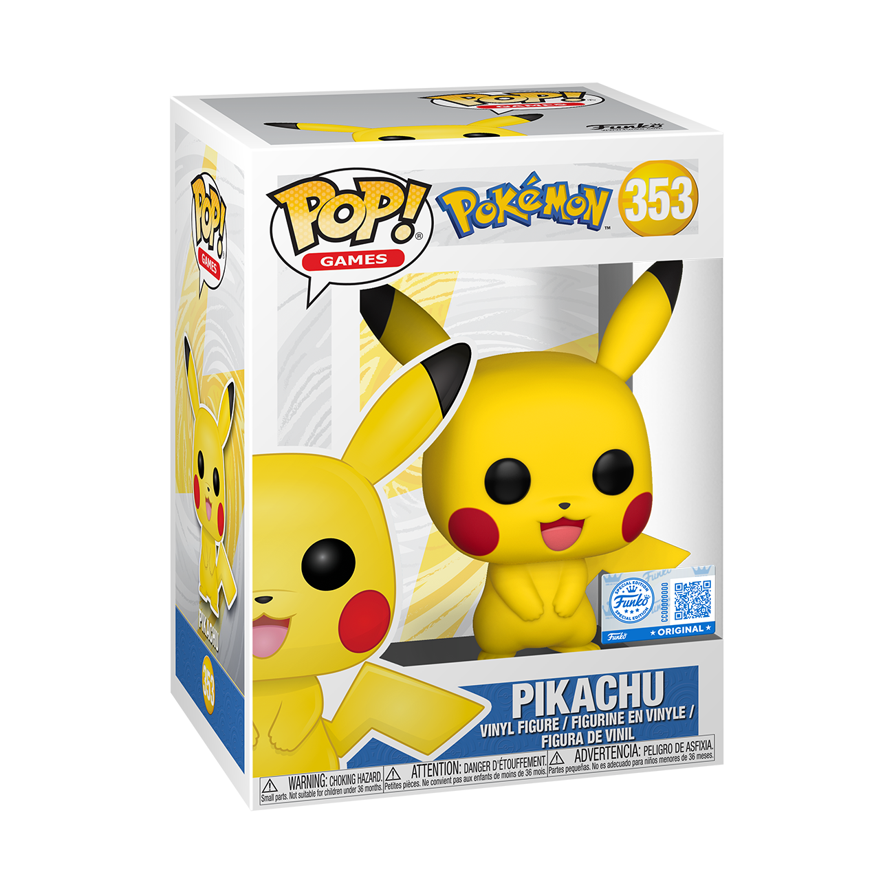 31528POP GAMES: POKEMON S1 - PIKACHU - GRADE A - Image 2