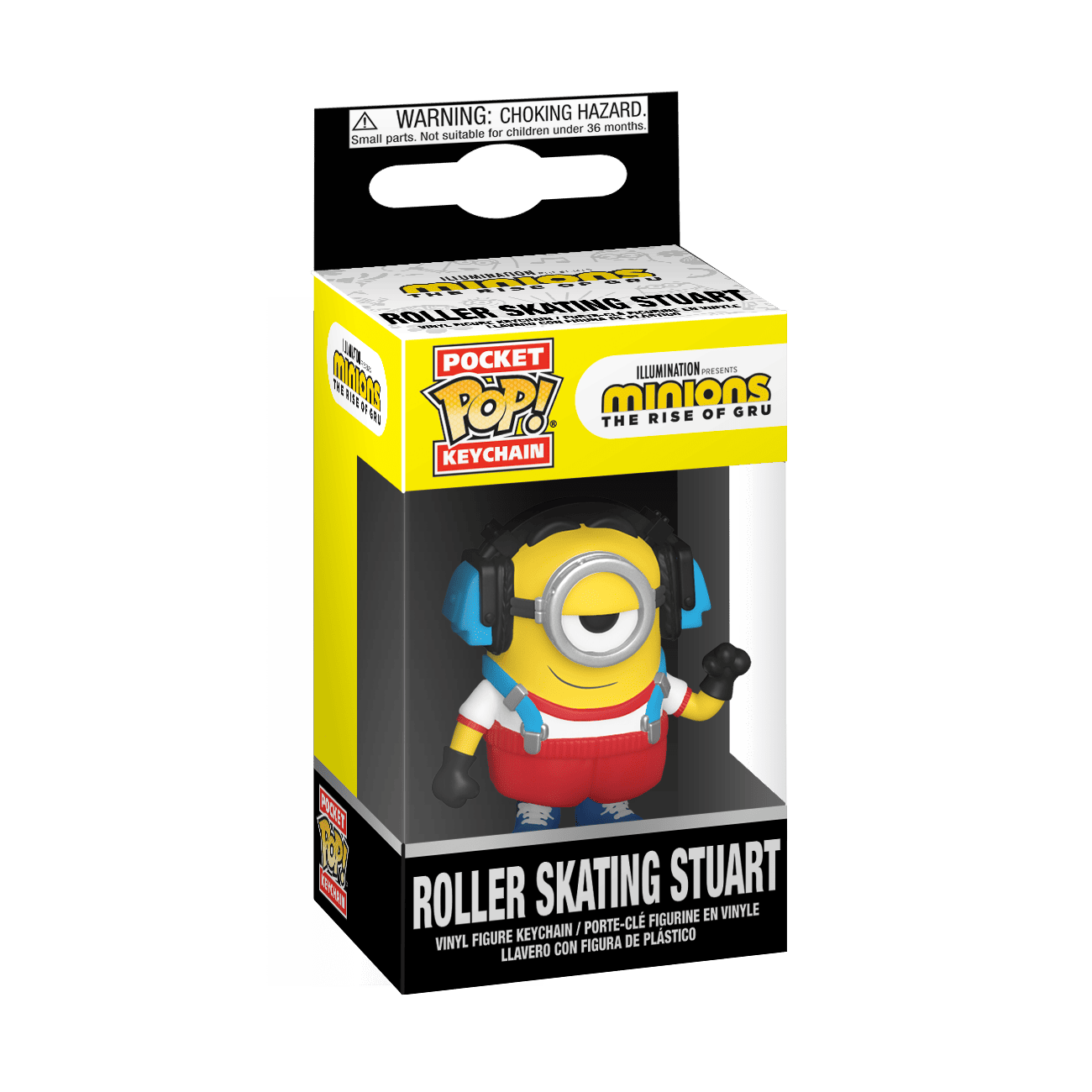 47797POP KEYCHAIN: MINIONS 2- ROLLER SKATING STUART - Image 2