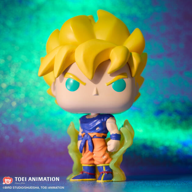 48600POP ANIMATION: DBZ S8- SS GOKU (FIRST APPEARANCE)