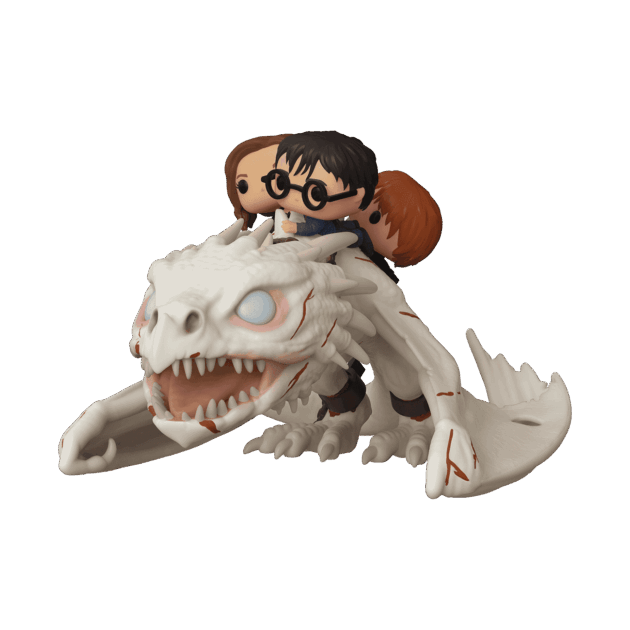 50815POP RIDE: DRAGON W/HARRY, RON, & HERMIONE