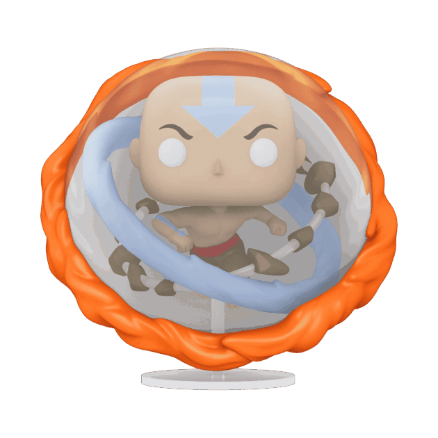 56022POP SUPER: AVATAR - AANG ALL ELEMENTS - GRADE A