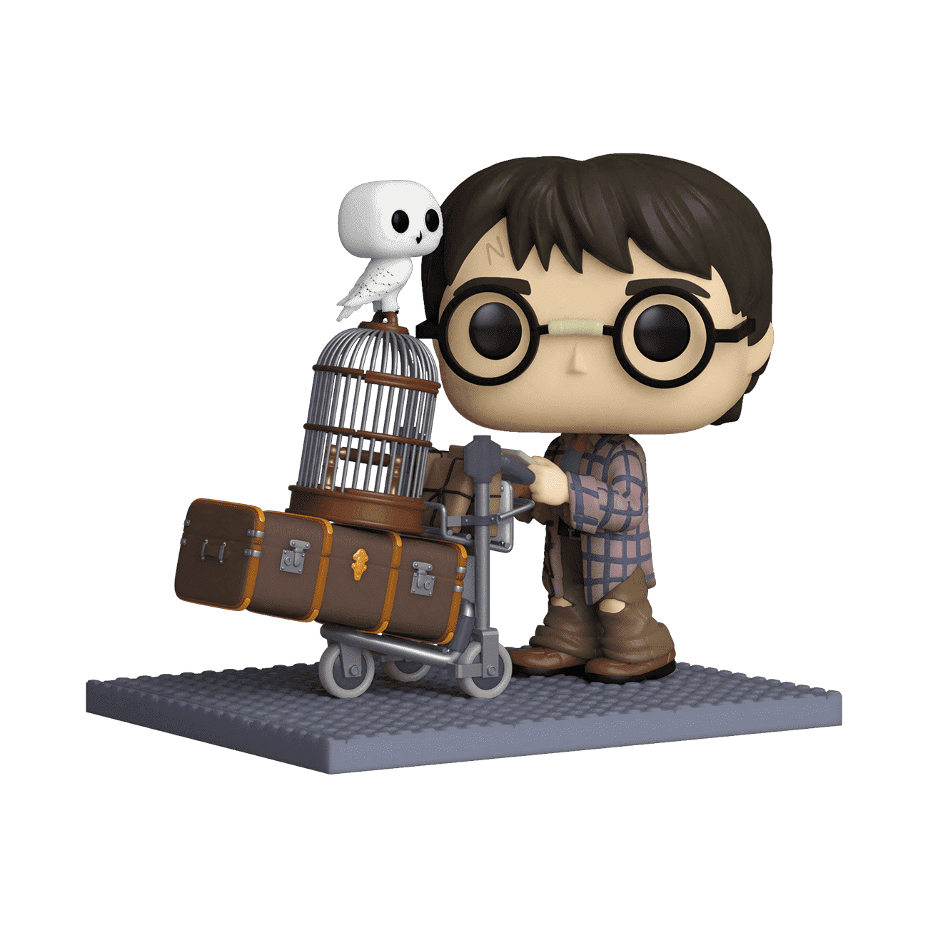 57360POP DELUXE: HP ANNIVERSARY- HARRY PUSHING TROLLEY
