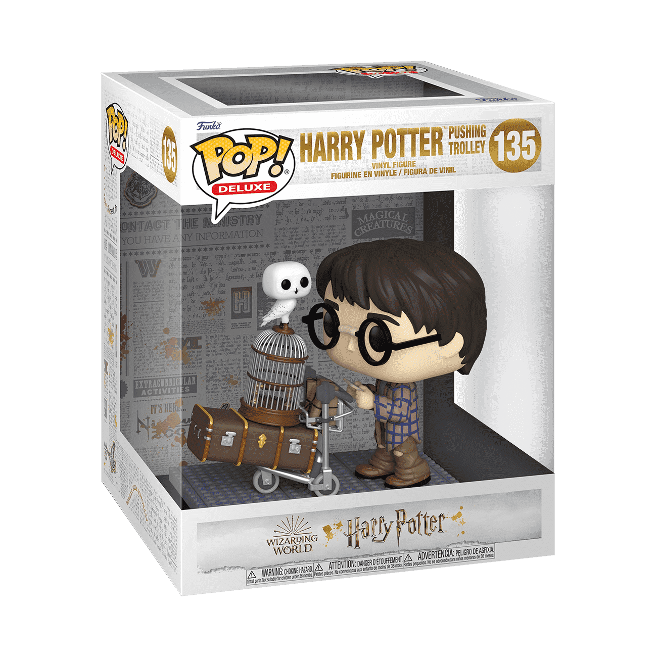 57360POP DELUXE: HP ANNIVERSARY- HARRY PUSHING TROLLEY - Image 2