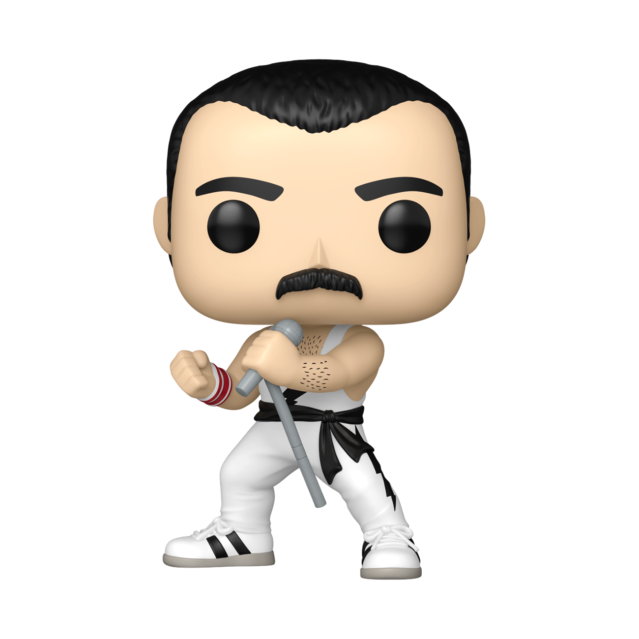 75373POP ROCKS: QUEEN- F. MERCURY(WHT SINGLET)