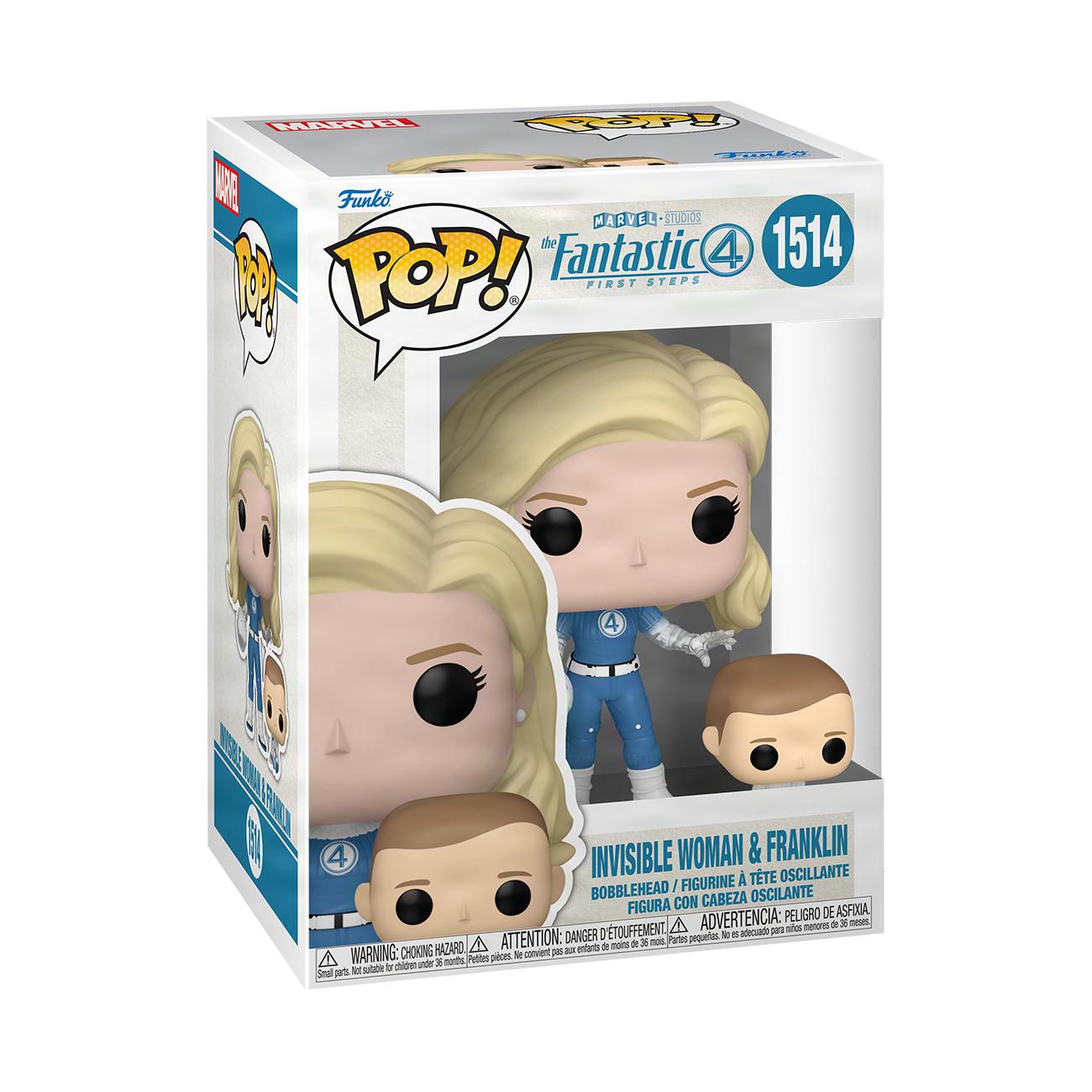 83583POP & BUDDY: FF S1 - INVISIBLE WOMAN & FRANKLIN (1X36) - TBCPM000225120876 - Image 2