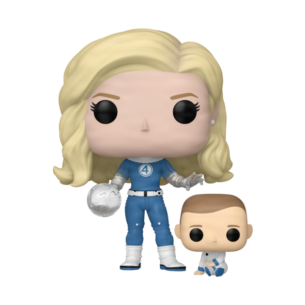 83583POP & BUDDY: FF S1 - INVISIBLE WOMAN & FRANKLIN (1X36) - TBCPM000225120876