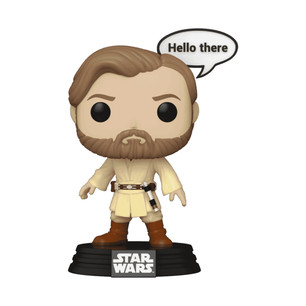 83595POP STAR WARS: SAYINGS - OBI-WAN KENOBI - GRADE A