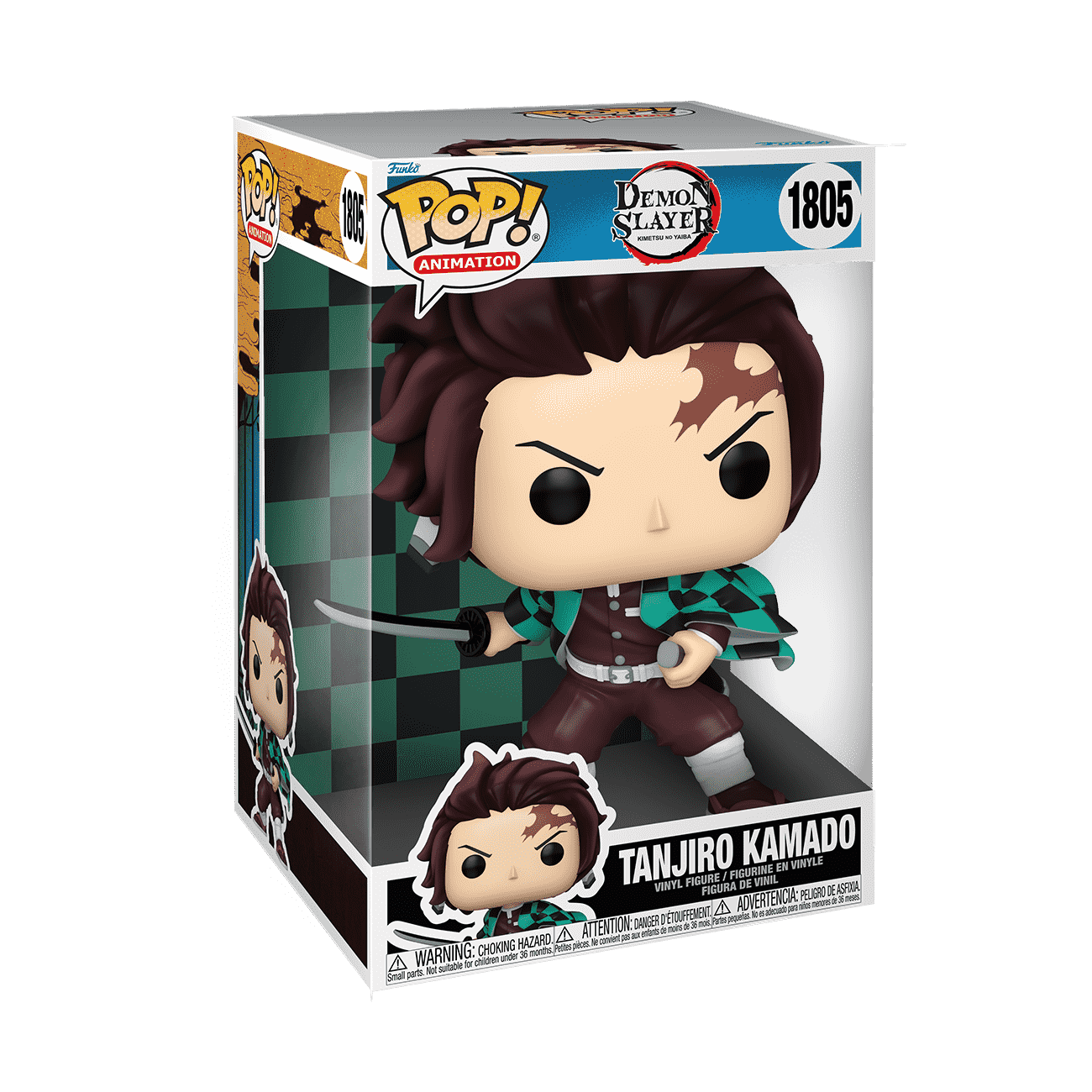 83720POP JUMBO: DEMON SLAYER - TANJIRO - GRADE A - Image 2