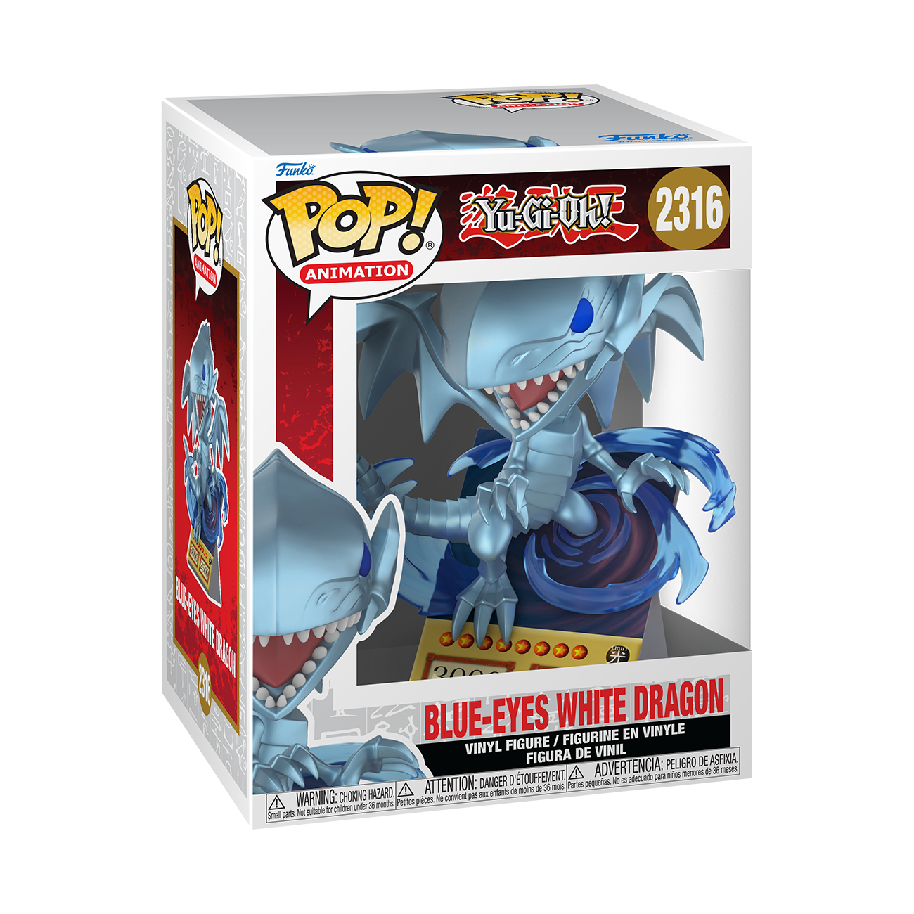 86608POP PREMIUM: YGO- BLUE EYES DRG (CARD) - Image 2