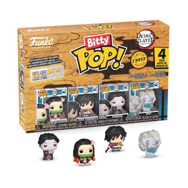 86950BITTY POP: DEMON SLAYER- NEZUKO 4PK