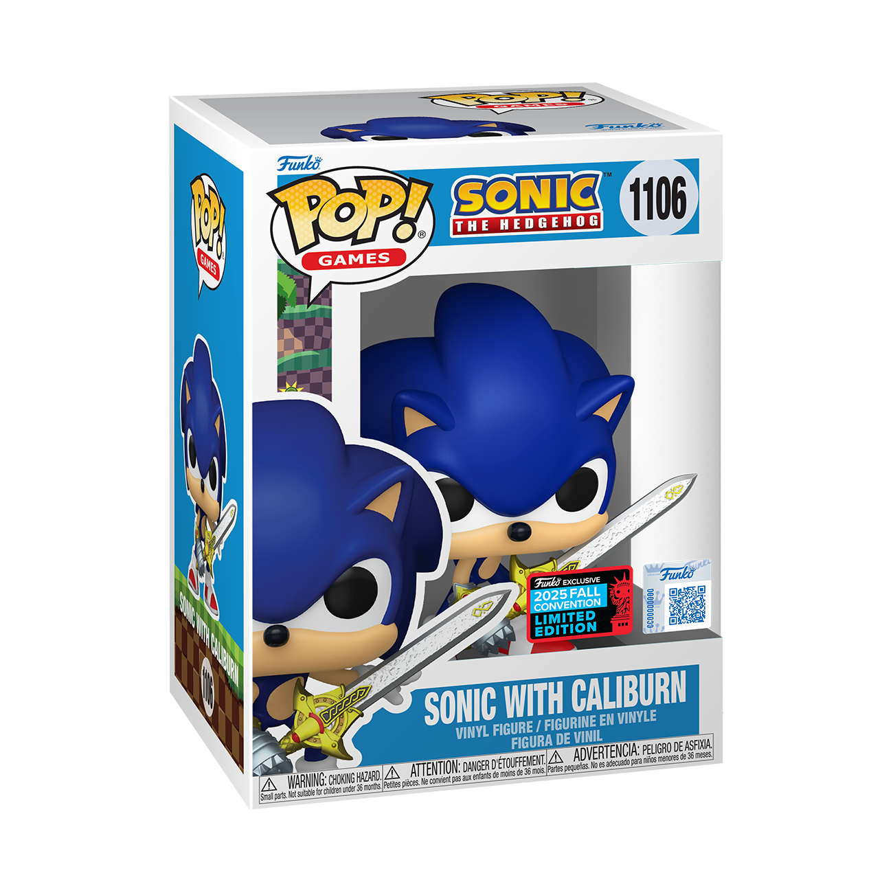 88130POP VINYL: SONIC- SONIC W/ CALIBURN - Image 2