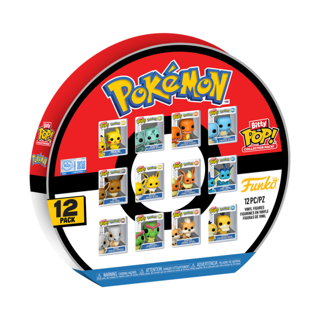 88984BITTY POP: POKEMON- 12PC MLTIPK (1X6) - TCPM000226070052