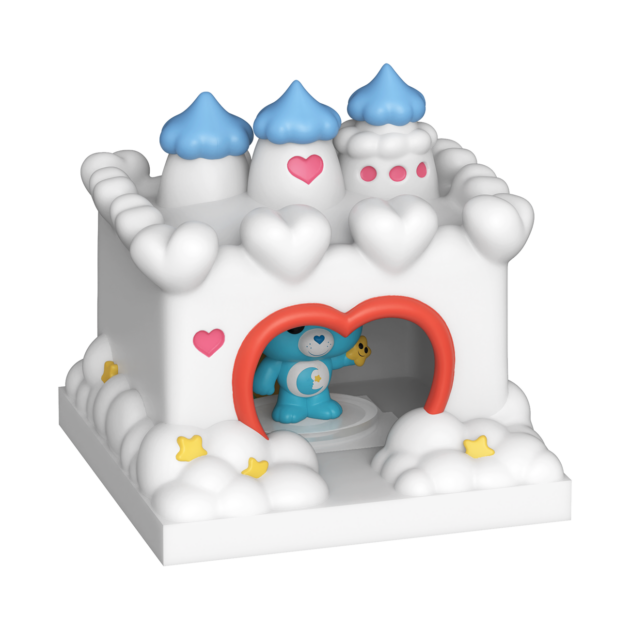90114BITTY POP TOWN: CARE BEARS- CBCASTLE