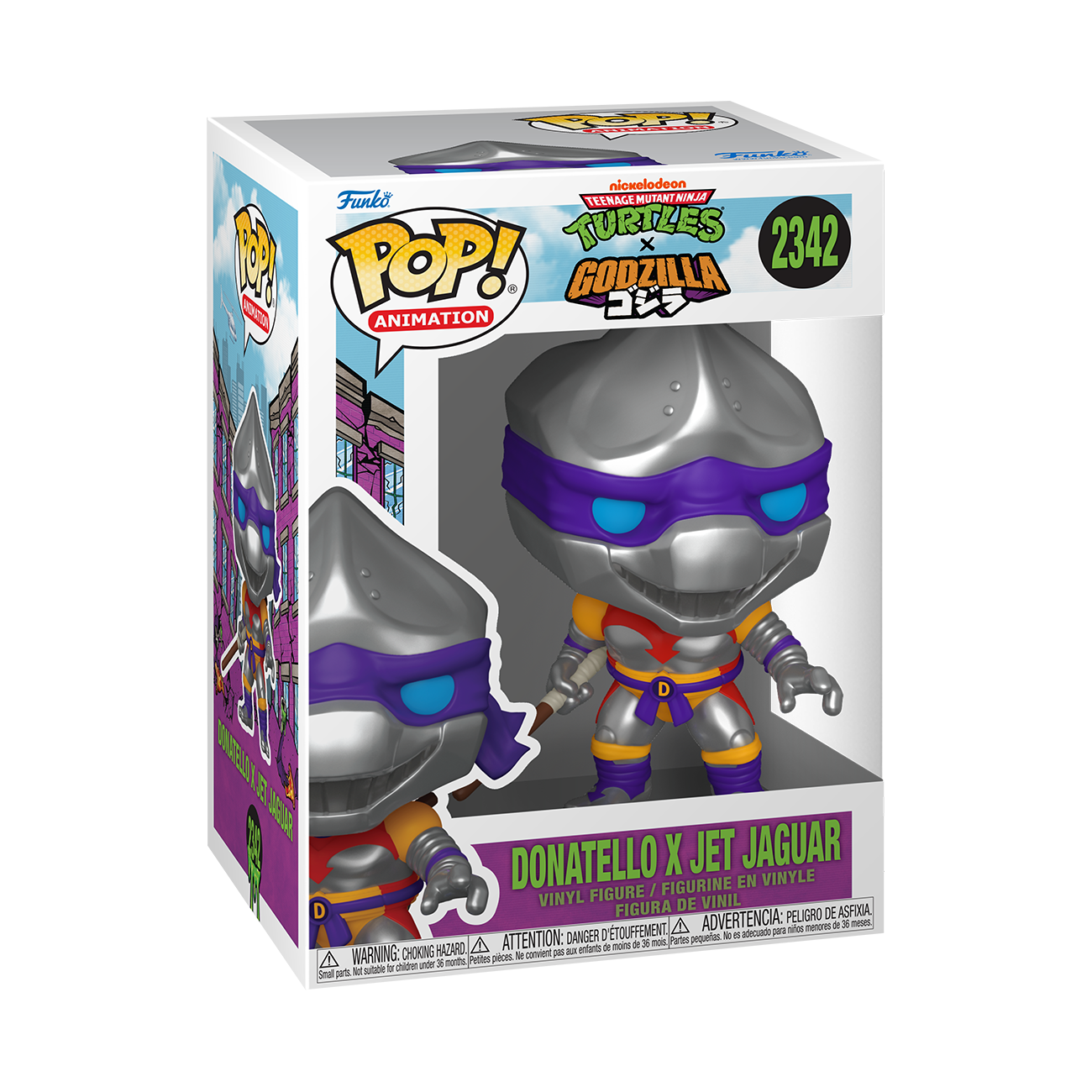 90584POP ANIMATION: GDZTMNT- DONATELLOXJET JAGUAR - Image 2