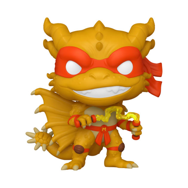 90586POP ANIMATION: GDZTMNT- MICHELANGELOXGHIDORAH