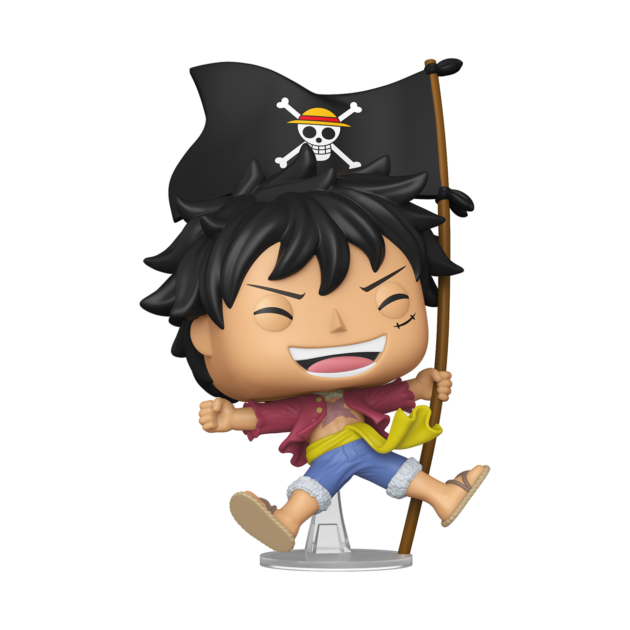 91970POP VINYL: OP- LUFFY W/ FLAG