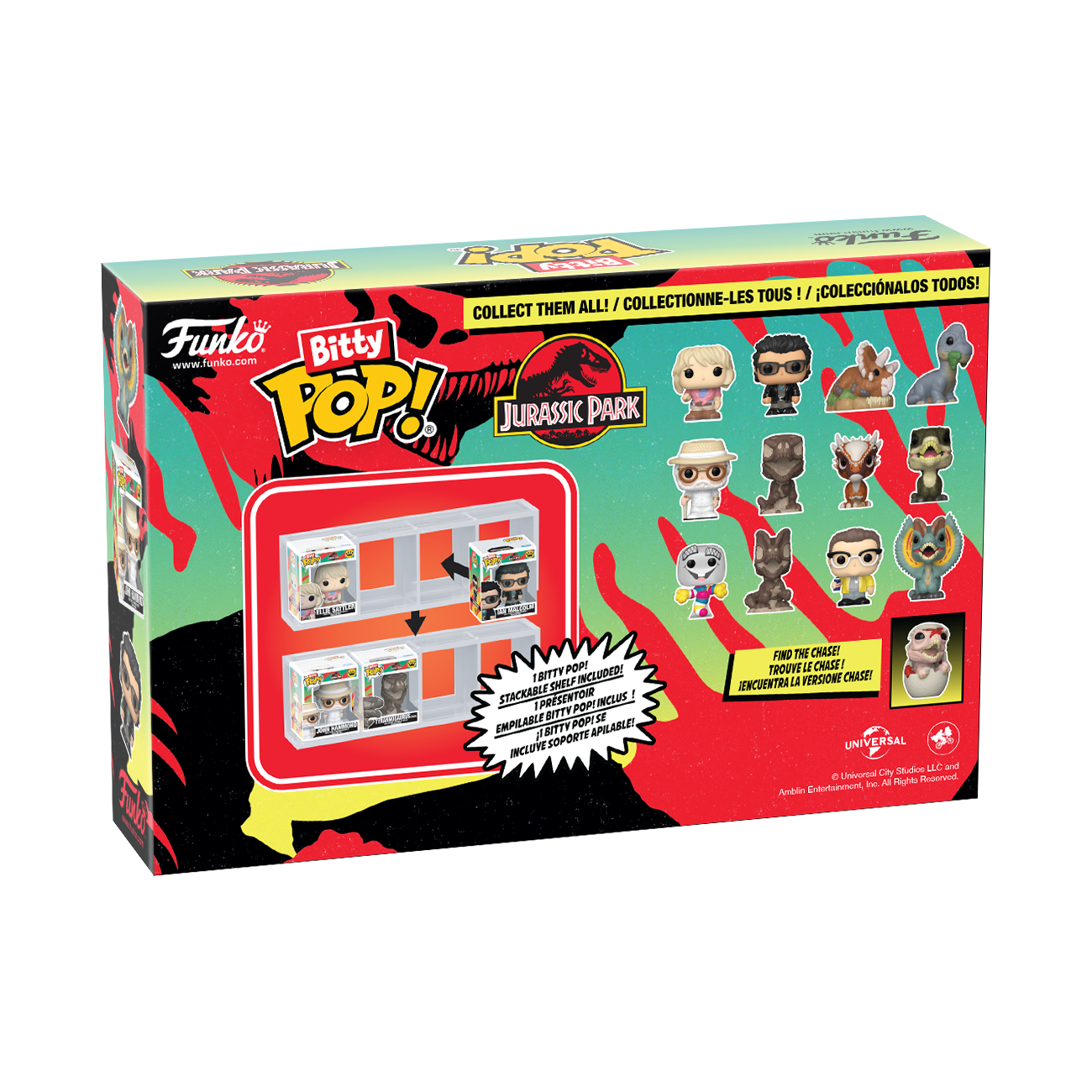 92953BITTY POP 4PK: JURASSIC PARK- TRICERATOPS (1X48) - TCPM000226070052 - Image 3
