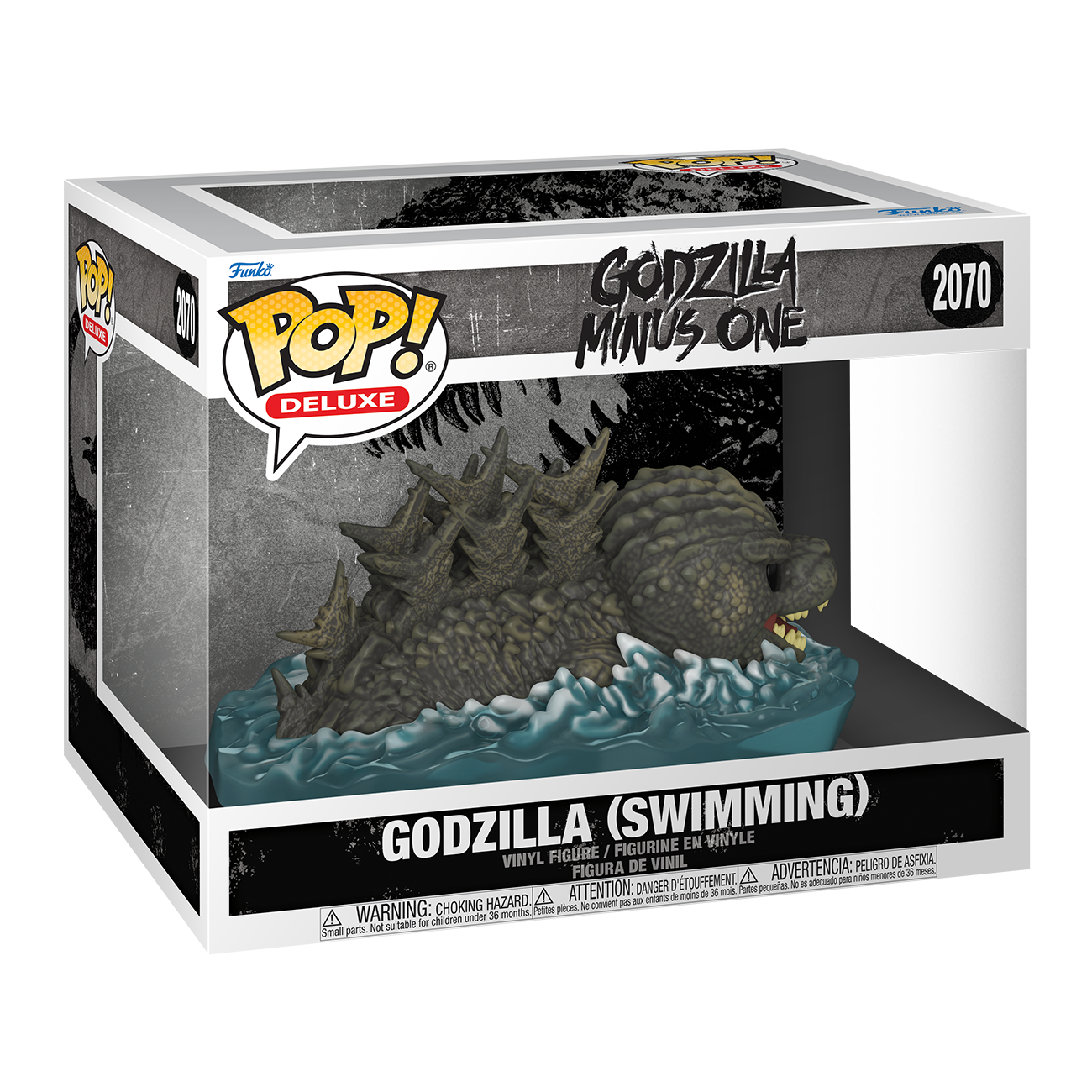 93272POP DELUXE: GDZ-1- GODZILLA (SWIMMING) - Image 2