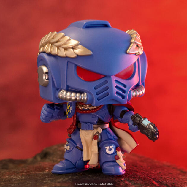 93512POP GAMES: WARHAMMER- ULTRA MARINES CAPTAIN