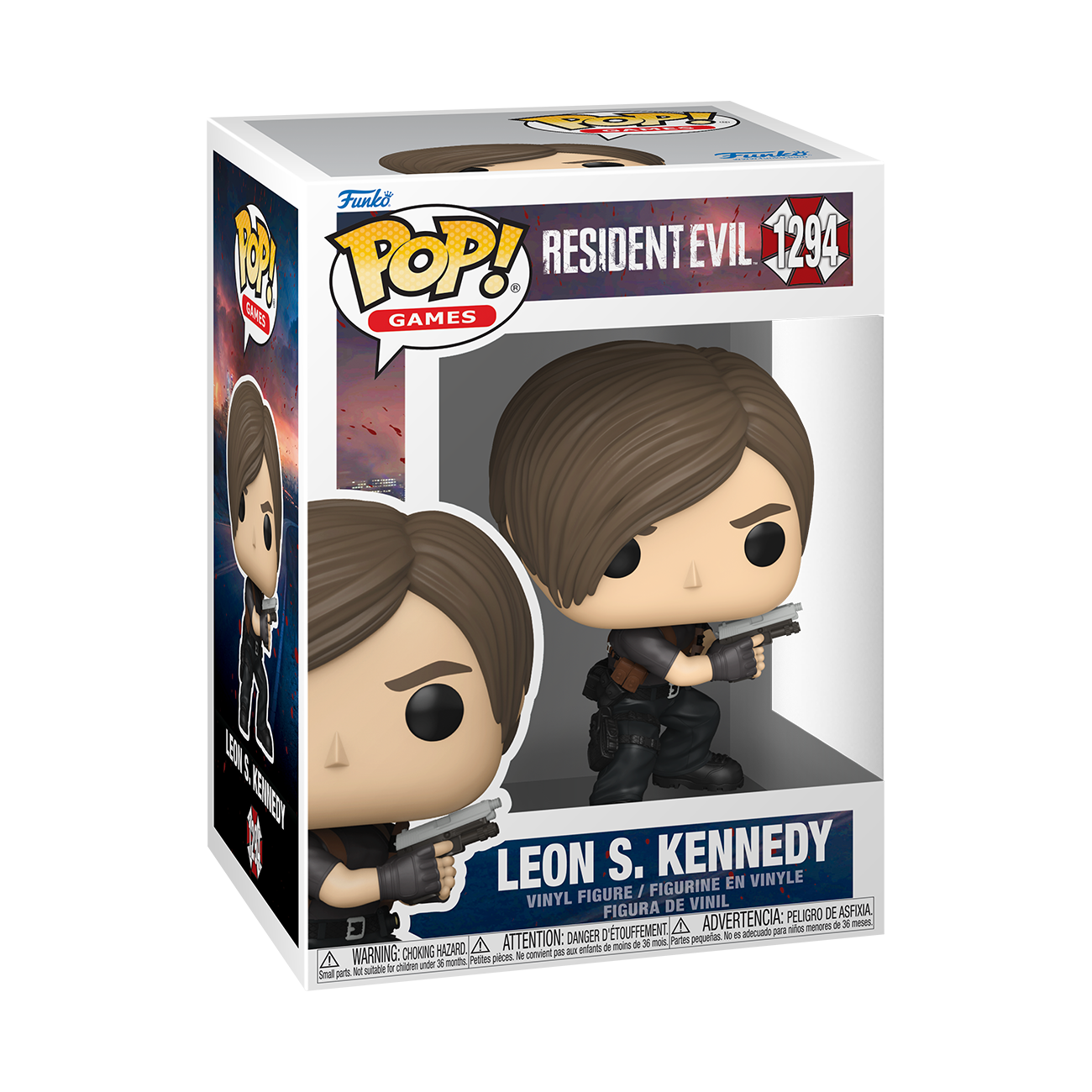 93535POP GAMES: RESIDENT EVIL- LEON KENNEDY (1X36) - TCPM000226070052 - Image 2