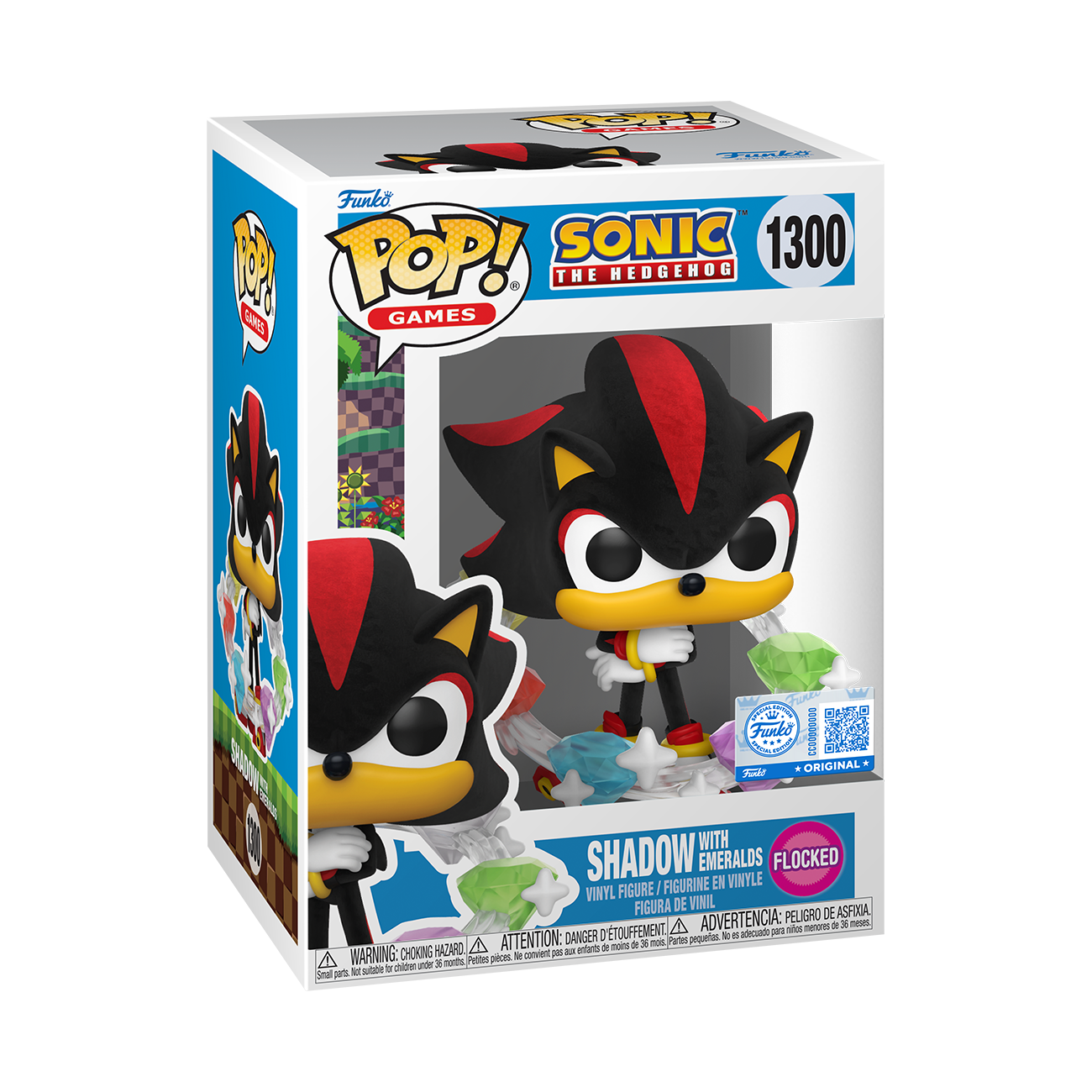 94115POP GAMES:SONICS11-SHADOW W/EMERALDS(FL) - Image 2