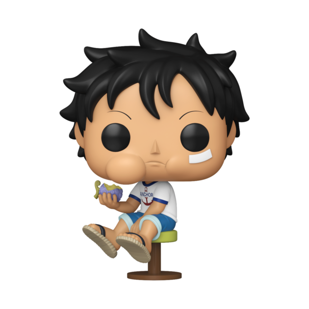 94135POP ANIMATION: OP- KID LUFFY EATING DF