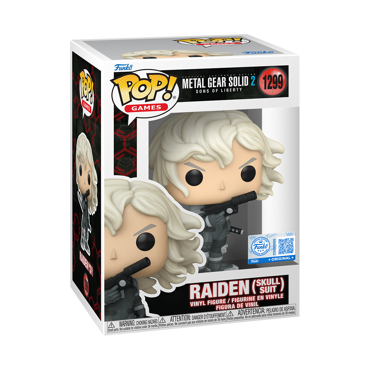 94202POP GAMES: MGS- RAIDEN (SKULL SUIT) - Image 2