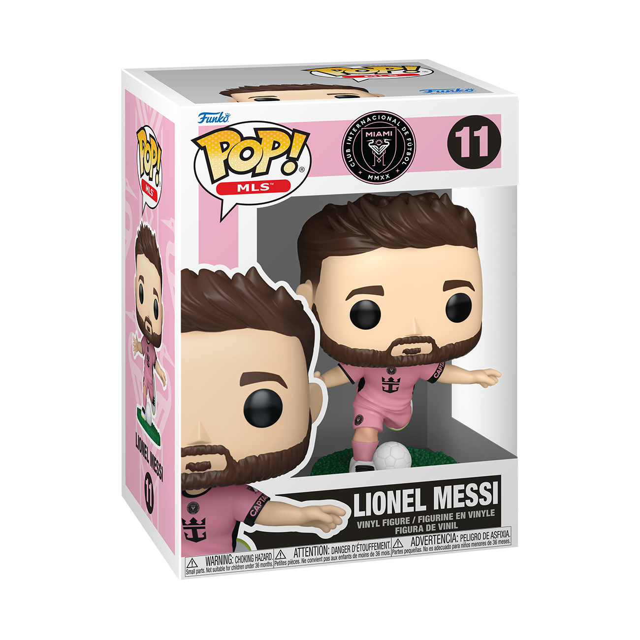 94697POP MLS: INTER MIAMI- L MESSI - PINK - Image 2